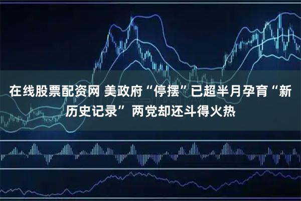 在线股票配资网 美政府“停摆”已超半月孕育“新历史记录” 两党却还斗得火热