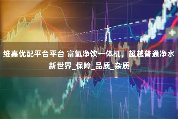 维嘉优配平台平台 富氢净饮一体机，超越普通净水新世界_保障_品质_杂质